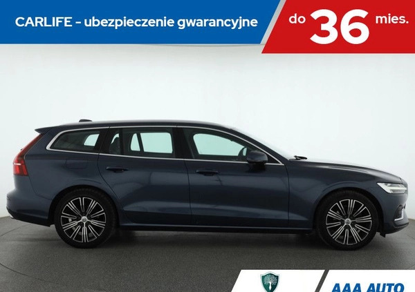 Volvo V60 cena 100001 przebieg: 169643, rok produkcji 2019 z Mikołajki małe 352